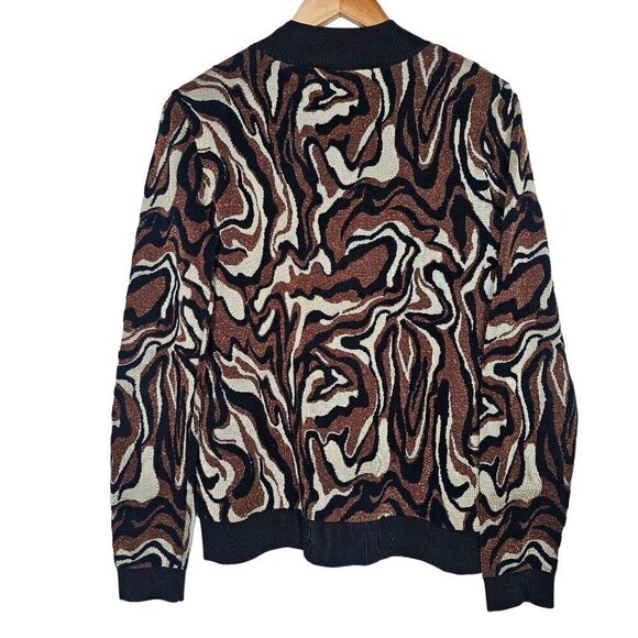 Maison Scotch & Soda Knitwear Marbled Sweater Top Multicolored Women Size Small - Picture 4 of 13